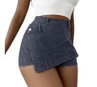 Bermuda Femme Forte Shorts Molleton Broderie Cuissard Baggy Training String Marche Ville sans Propre Telephone Detente Clair Brassiere Culotte Doublure in Hanches