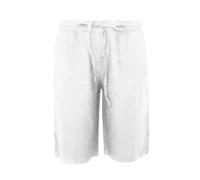 Bermuda femme Haris Cotton Essentials Knot Waist Slant Pocket Blanc S