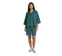 Bermuda femme Haris Cotton Essentials Knot Waist Slant Pocket Vert XL