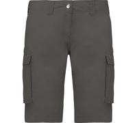 Bermuda femme Léger Kariban Multipoches Gris 34