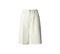 Pepe Jeans Lexa Relaxed Fit High Waist Denim Shorts Blanc 24 Femme