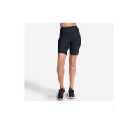 Skechers Short de cyclisme Go Walk côtelé taille haute 20,3 cm Femme Noir Taille S