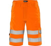 Bermuda haute visibilité classe 2 Fristads Green 2650 GPLU Orange C56