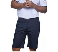 Bermuda Homme Bleu Marine Ceinture Élastiquée - Confort Et Élégance