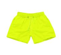 Bermuda Homme Costume Fluo Short Mer Boxer Swimsuit New N3033 [Orange Fluo, S], 16303 Jaune, 3XL
