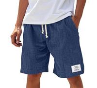 Bermuda Homme Coton, Basketball Jogging Poche Trail Tennis Basket Golf Foot Mode Zippée Running Rugby Été Fitness Musculation Sport Cycliste Plage Baggy Cuissard Homme,3XL