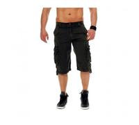 Bermuda homme - JUNGLE - 626 - multipoches - genoux - gris foncé 48