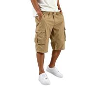 Bermuda Homme Short Cargo Randonnée 9 Pouces Léger Taille Élastique