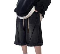 Bermuda Homme Shorts Et Bermudas Homme Pantalon D'Été Short en Jean De Travail Leger Ete Lot Habillé Large Sport Jeans Été Chino Beige Classique 3/4 2XL Mariniere Running Blanc Léger Pantacourt Cassé