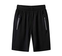 Bermuda Homme Sport Ete Pas Cher,Short De Plage Pantalon Court Chic Casual Grand Taille Cordon De Serrage Respirant Fast-Drying Shorts
