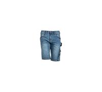Bermuda - Homme - Taille 40 - Multi poches - Fibrelex - Denim stretch - SUNJOBA