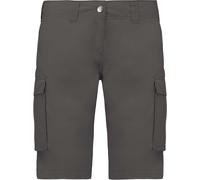 Bermuda Léger Multipoches Femme K756 - Gris