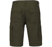 Bermuda léger multipoches - Kariban - Homme - 100% coton - Marron kaki clair 40