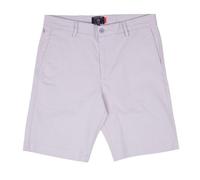 Bermuda Lin Et Coton Gris Droit Homme Dockers