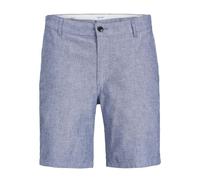 Bermuda Lin Palma Blue Tissu Chiné Homme Jack & Jones