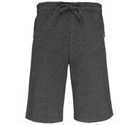 Bermuda Molleton Multisports - Loisirs - Pa1022 - Gris Foncé