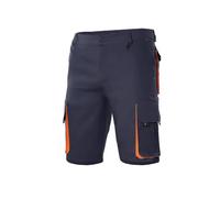 Bermuda multipoche Velilla Bleu 34