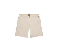 Napapijri - Short Bermuda Beige avec Broderie - Homme - Shorts - Beige - Taille: W33