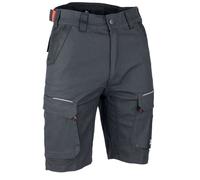 Bermuda Paléo multipoches stretch - Gris nuit / Noir - T.40 - - 6165-40