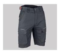 Bermuda Paléo multipoches stretch - Gris nuit / Noir - T.40 - - 6165-40