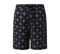 Bermuda relaxed fit mid rise straight leg s.Oliver DÃ©troit Bleu 2XL