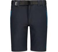 Bermuda Stretch CMP - Garçon - Anthracite/Danube - Tissu extensible - Ceinture élastique 6 ans