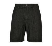 Urban Classics Organic Mid Waist Denim Shorts Noir 36 Homme