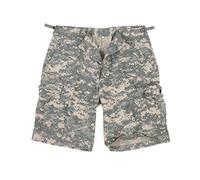 Bermuda US Ripstop Délavé Camouflage Mil-Tec