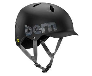 Bern Bandito EPS MIPS Casque de Cyclisme Mixte, Logo Camouflage Noir Mat, M-L
