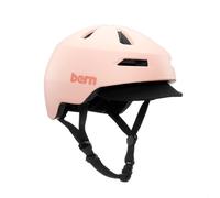 Casque bern brentwood 2 0 mat blush avec visiere