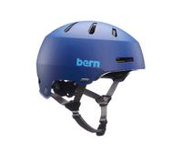 Bern Macon 2.0 Mips Urban Helmet Bleu L Matt Blue Wave