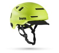 Bern Hudson MIPS Casque de Cyclisme Unisexe, Vert Hyper Mat, LRG