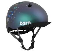 Bern Nino Casque DVRT pour jeunes, motif Space Splat métallisé, XS/S (48-51,5 cm)