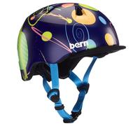 Bern - Tigre Satin - Casque vélo enfant Blue nuit - XXS
