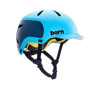 Bern Watts 2.0 Urban Helmet Bleu S Matt Ocean Blue