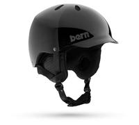Bern Watts Carbon Casque de ski et de planche à neige pour adulte pour homme et femme, style bord, certifié multisport, protection contre les chocs rotatifs, ajustement réglable, doublure en tricot,