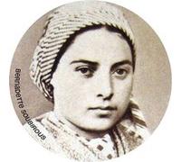 Bernadette Soubirous (10x10cm) - Sticker/autocollant