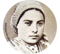 Bernadette Soubirous (20x20cm) - Sticker/Autocollant