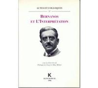 Bernanos et l'Interprétation Philippe Le Touzé (Edité par), Max Milner (Edité par)