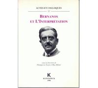Bernanos et l'Interprétation - Philippe Le Touzé - Klincksieck - Livre