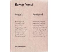 Bernar Venet Poétique?