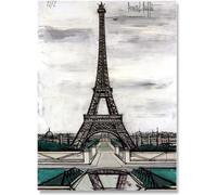 Bernard Buffet Affiche Tour Eiffel Art Mur Bernard Buffet Imprime Bernard Buffet Toile Peinture Pour Home Wall Art Décor Photos 50x70cm Pas de Cadre