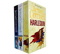 Bernard Cornwell Grail Quest 3 books Pack Set Collection (Vagabond, Harlequin...