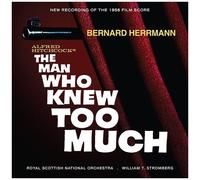 Bernard Herrmann - Man Who Knew Too Much / On Dangerous Ground (Original Soundtrack) [Compact Discs] Italy - Import