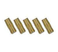 Bernard NS-5818B Lot de 5 buses de soudage en laiton pour Centerfire pour MIG Slim 1,5 cm x 20,3 cm, compatible avec les embouts diffuseurs et série T