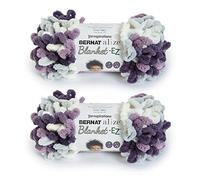 Bernat Alize Lot de 2 couvertures 100% polyester Motif chardon