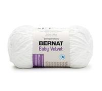 Bernat Baby Velvet Big Ball Yarn-Snowy White