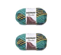 Bernat Blanket Dorset Lot de 2 paquets de fil en polyester 300 g 6 super épais 200 m
