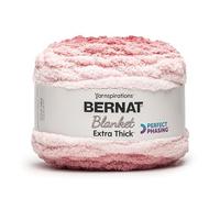 Bernat Blanket Extra Thick Perfect Phasing 1 pelote de 600 g de fil, dégradé rouge (Brick Red)