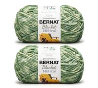 Bernat Blanket Mist-ical Fresh Green Lot de 2 pelotes de fil 300 g